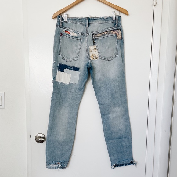 BDG low - mid rise patchwork straight relaxed leg jeans - Picture 2 of 14